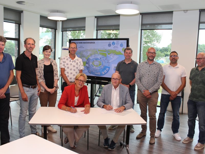 Onderzoekcontract Ultieme Waterfabriek